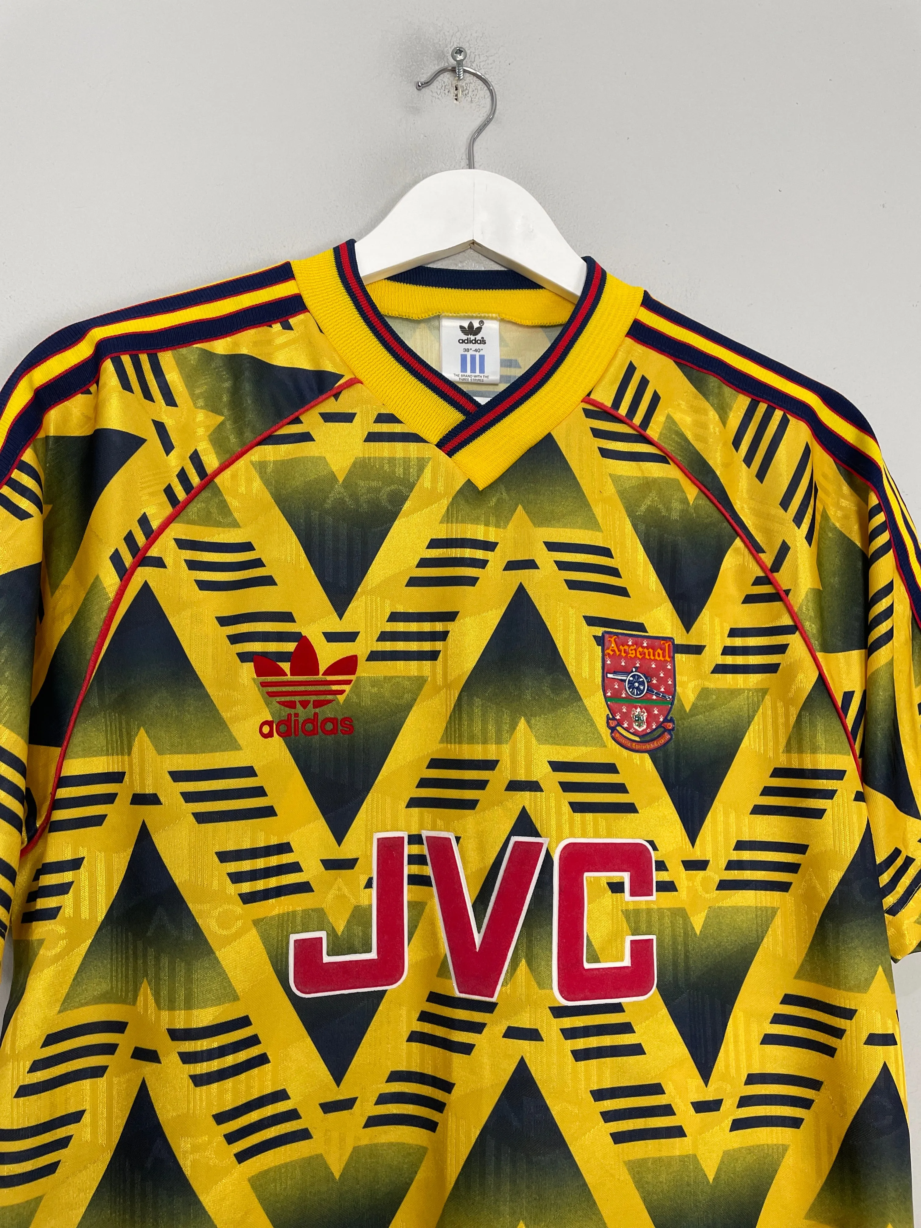 1991/93 ARSENAL AWAY SHIRT (M) ADIDAS