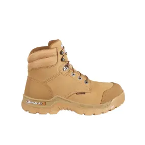 6" Rugged Flex Waterproof Soft Toe Boot Wheat