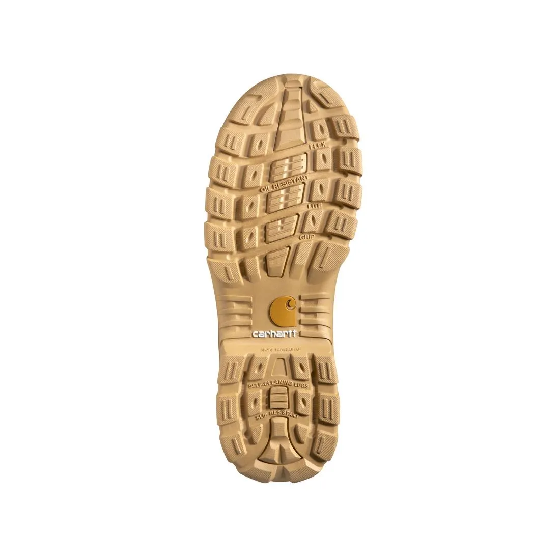 6" Rugged Flex Waterproof Soft Toe Boot Wheat