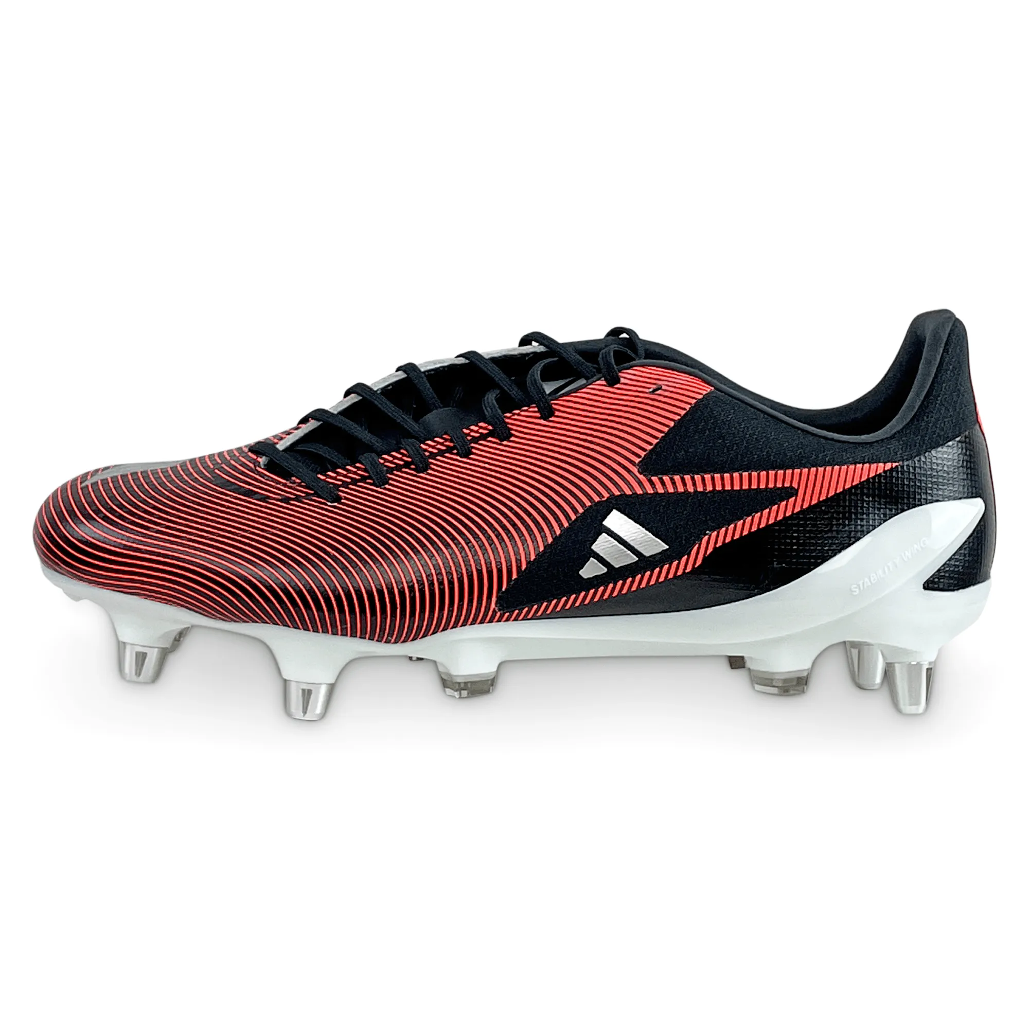 adidas Adizero RS15 Pro SG 24 - Core Black/Silver Metallic/Solar Red