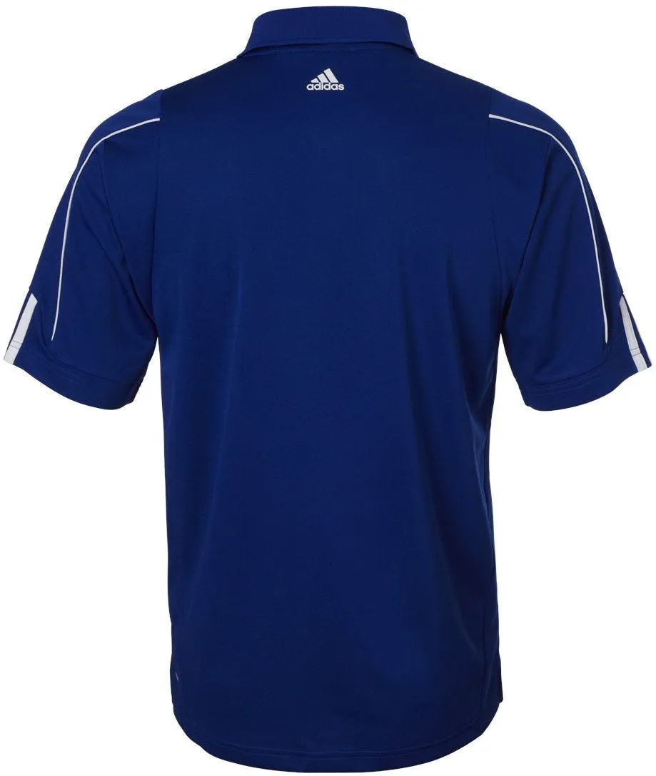 Adidas Climalite 3Stripes Cuff Polo