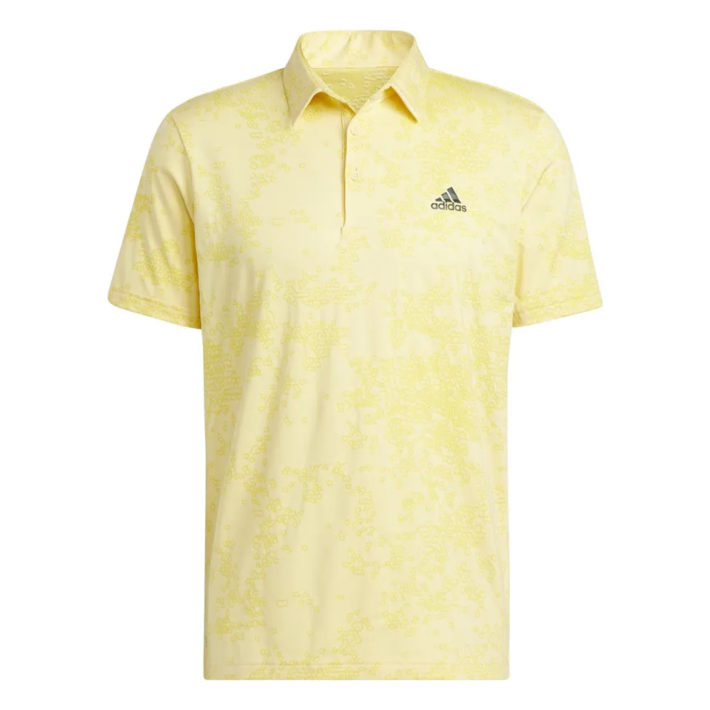 adidas Mens Jacquard Polo