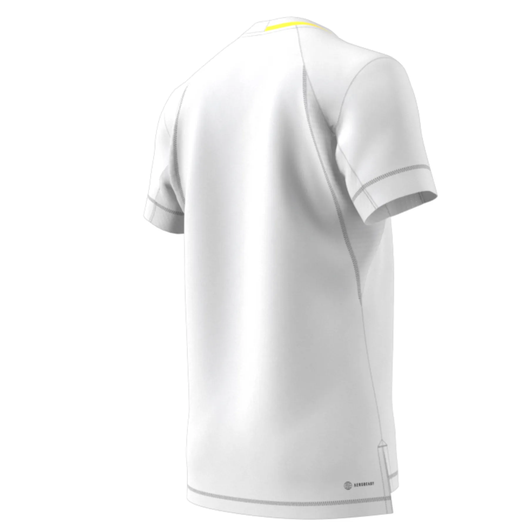 Adidas Performance London Stretch Woven Men Tennis T-Shirt - White/Impyel