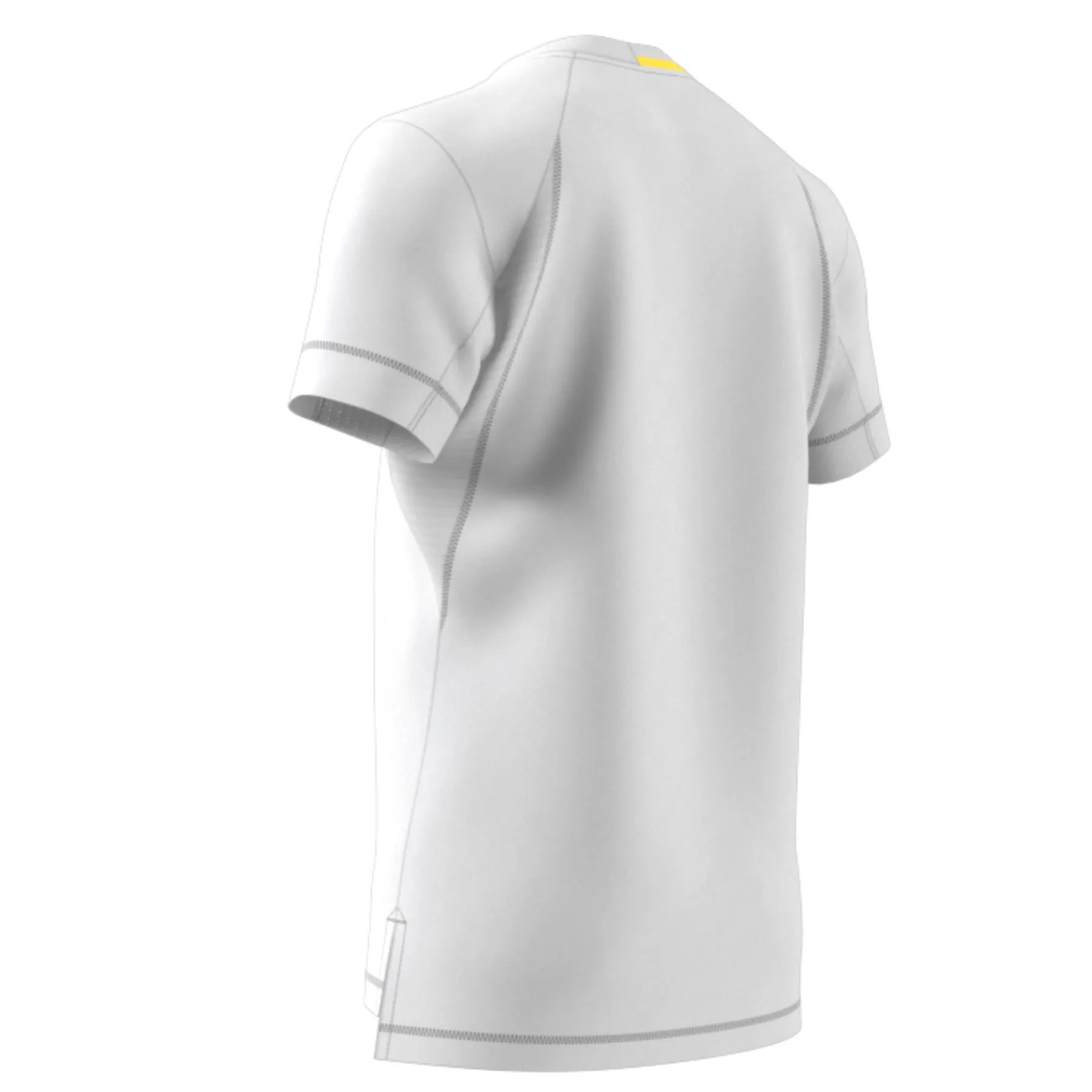 Adidas Performance London Stretch Woven Men Tennis T-Shirt - White/Impyel