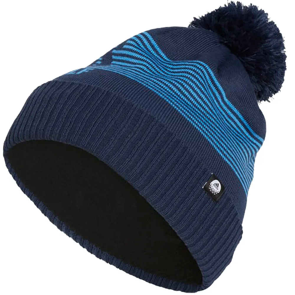 adidas Pom Beanie Hat - Crew Navy