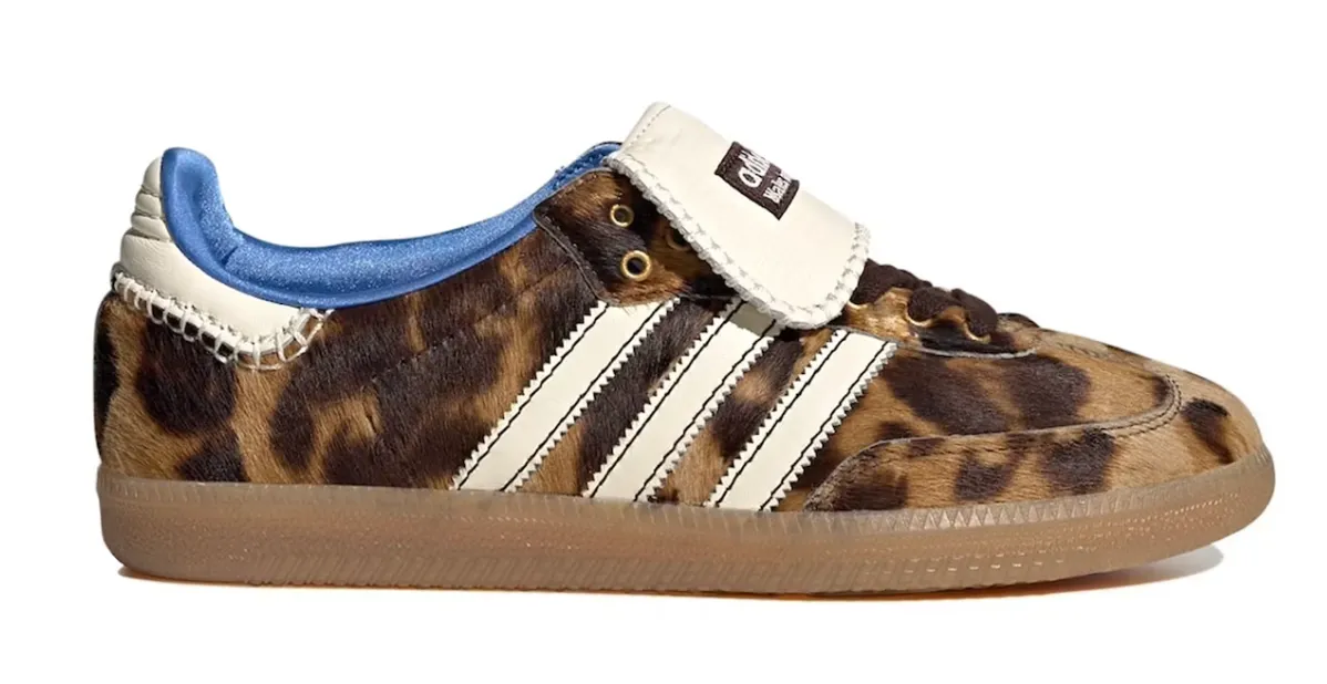 ADIDAS SAMBA PONY WALES BONNER LEOPARD