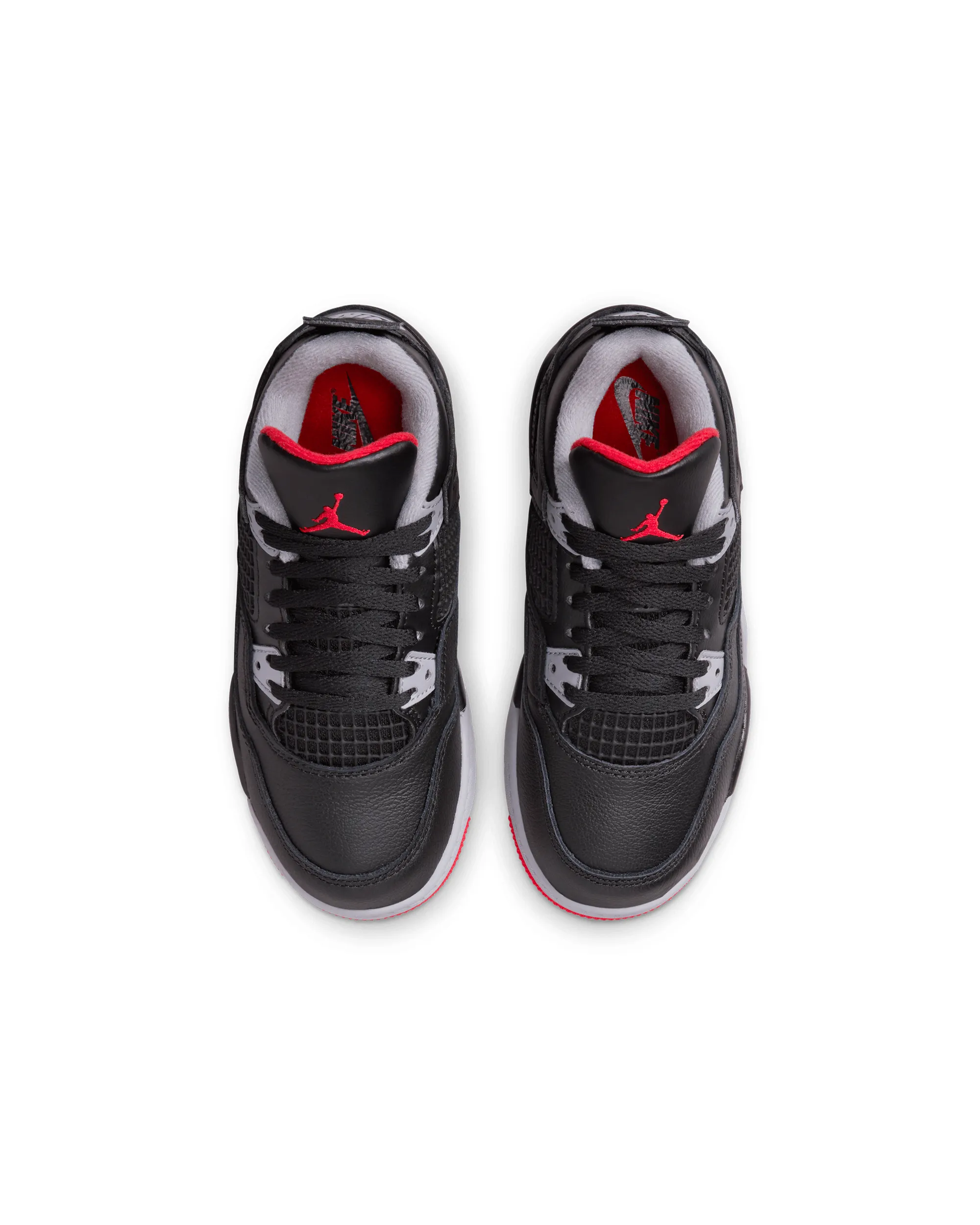 Air Jordan 4 Retro "Bred Reimagined" (PS) - Black / Fire Red / Grey / White