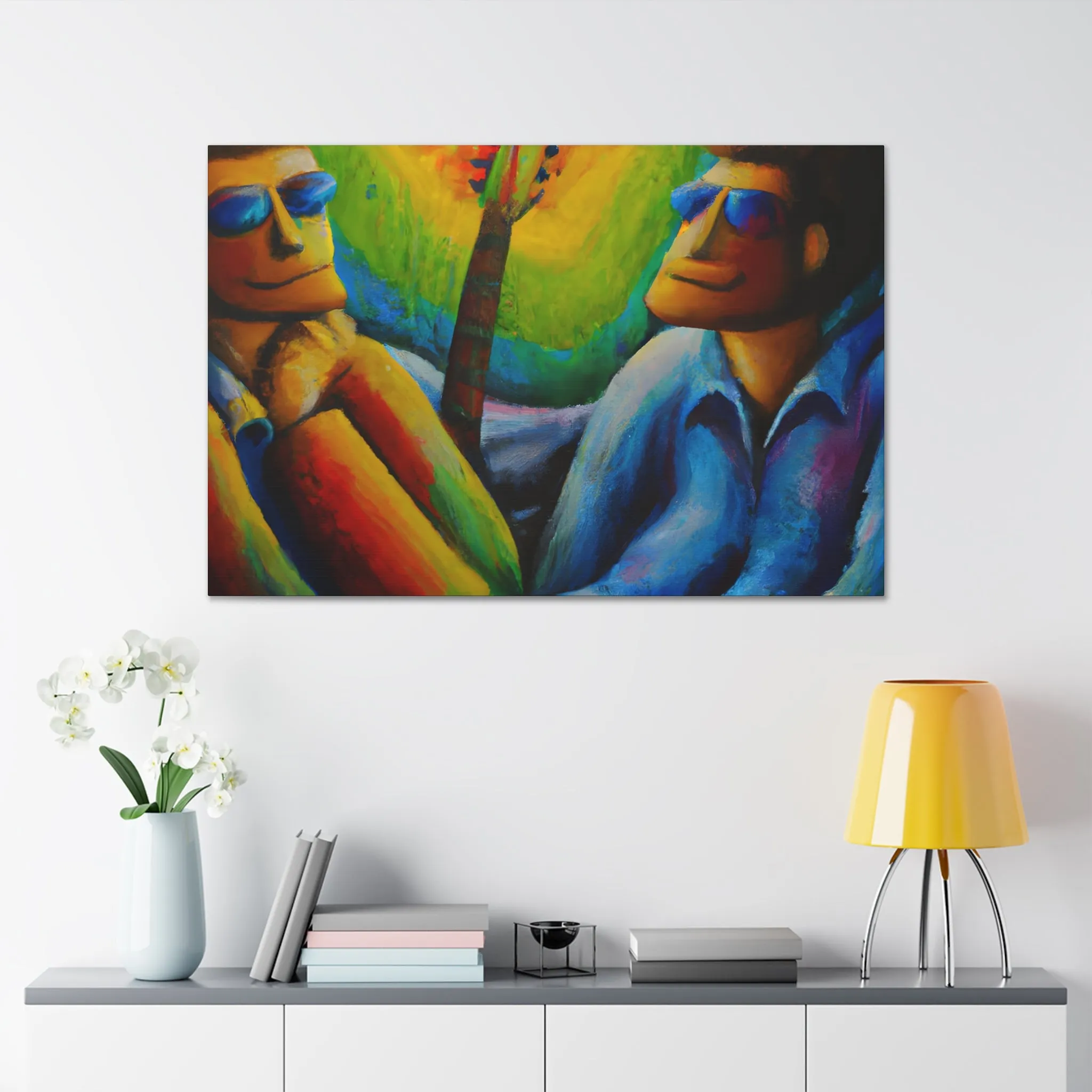 AlecX - Gay Love Canvas Art