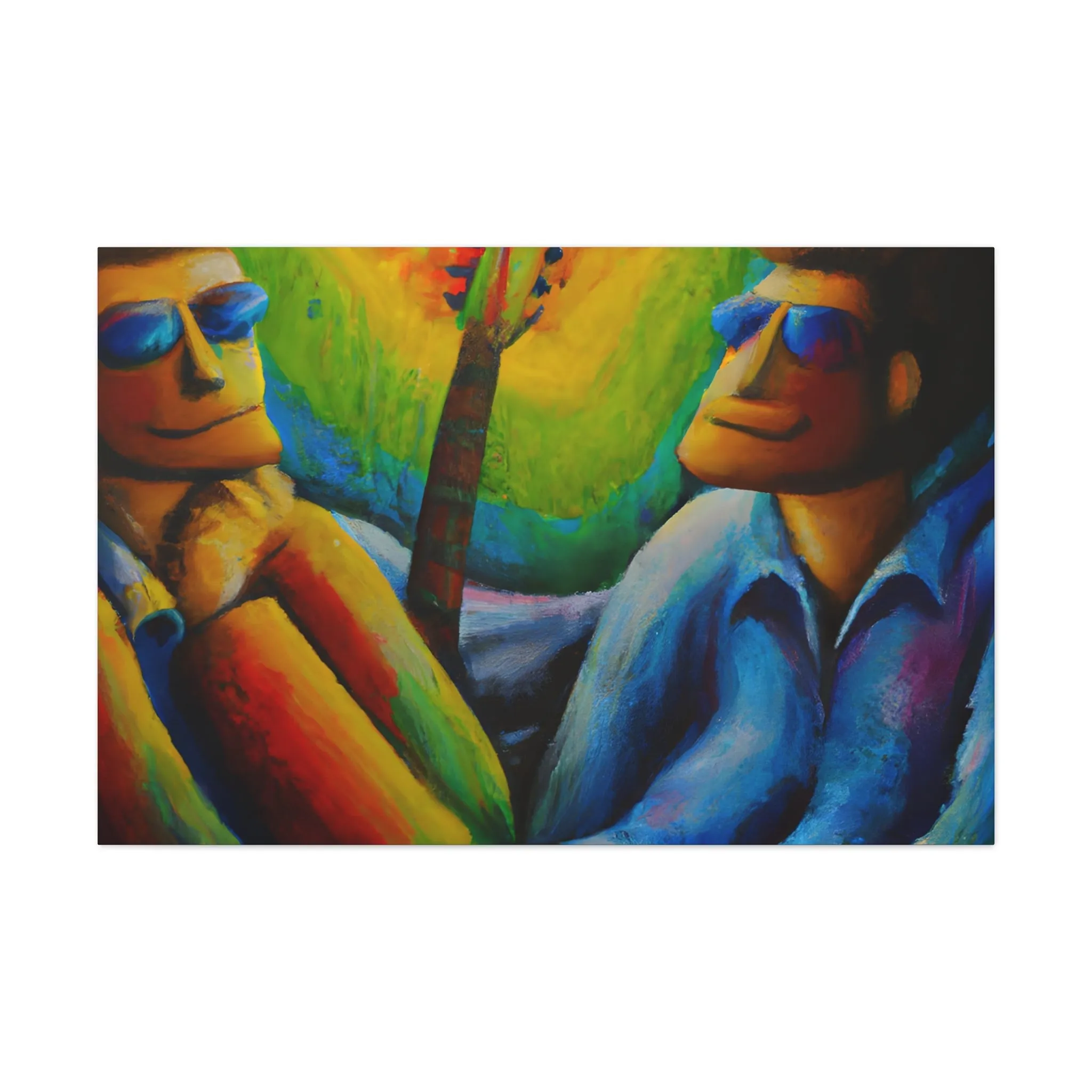 AlecX - Gay Love Canvas Art