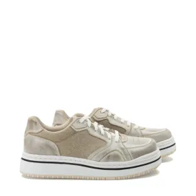 Alegria Women's Alyster Platform Sneaker in Cream