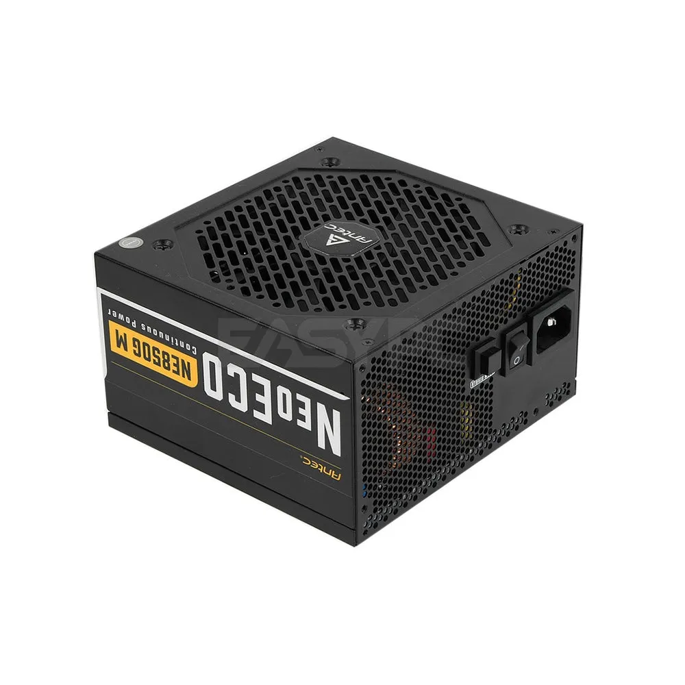 Antec NeoEco 850w, 750w and 650w 120mm Silence Fan Gold Fully Modular Japanese Heavy-Duty Caps Power Supply 19GLO