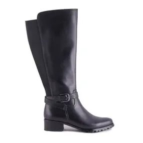 AquaDiva Kerry Wide Calf Tall Boot (Women) - Black