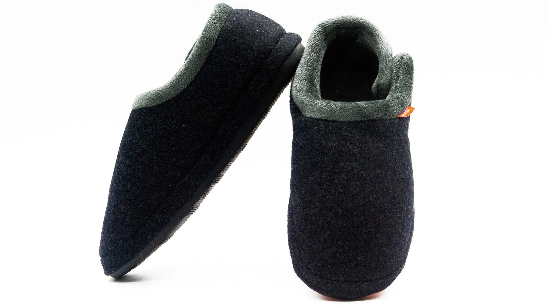 Archline ORTHOTIC SLIPPERS CLOSED Charcoal Marl