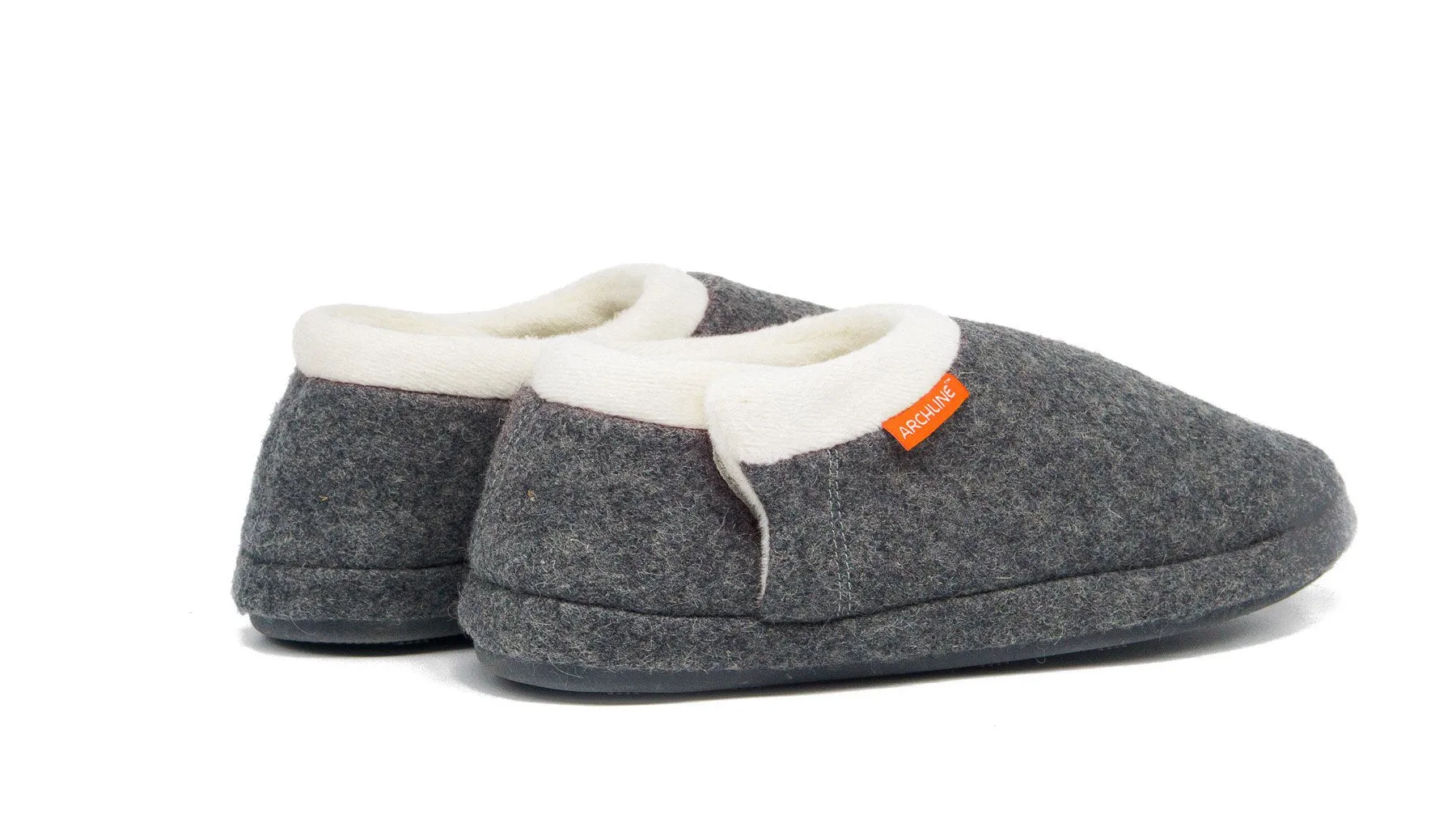 Archline ORTHOTIC SLIPPERS CLOSED Grey Marl