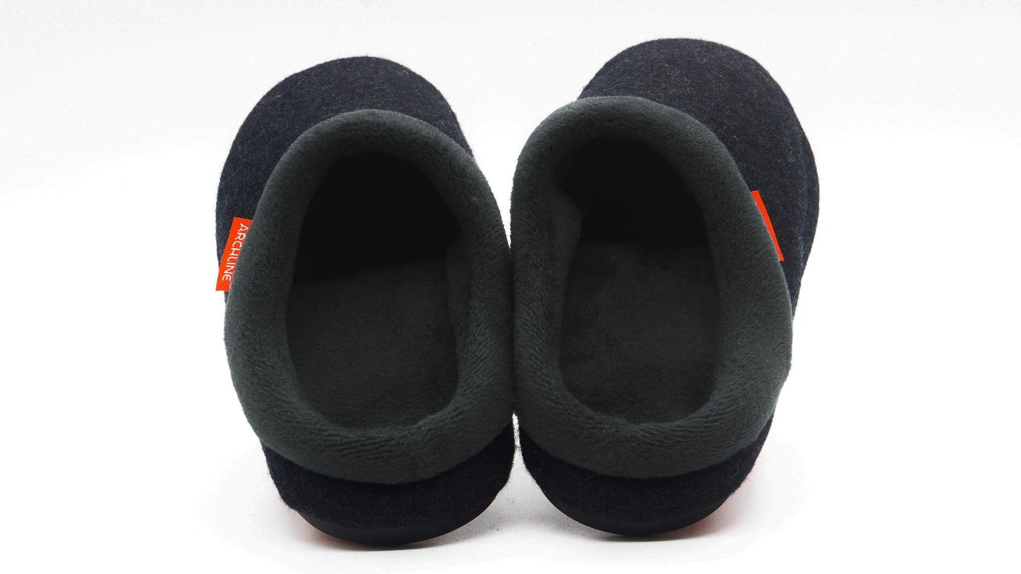 Archline ORTHOTIC SLIPPERS SLIP ON Charcoal Marl