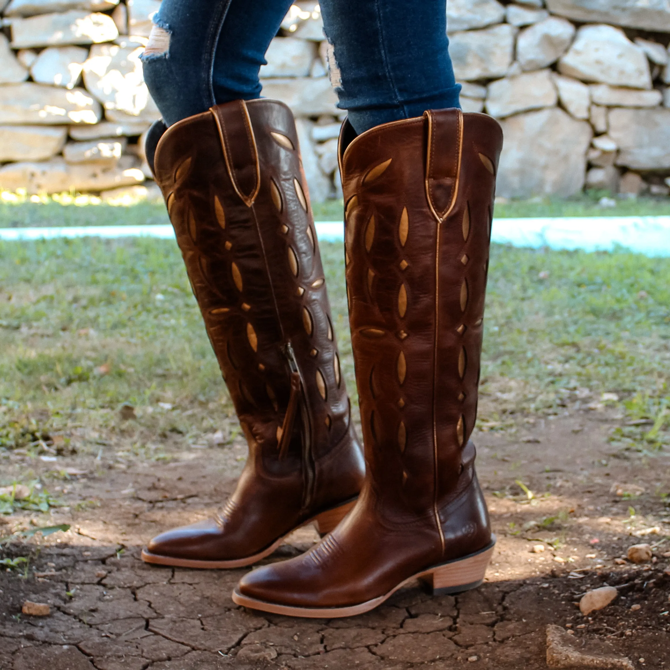 Ariat Saylor Chic Brown Boot