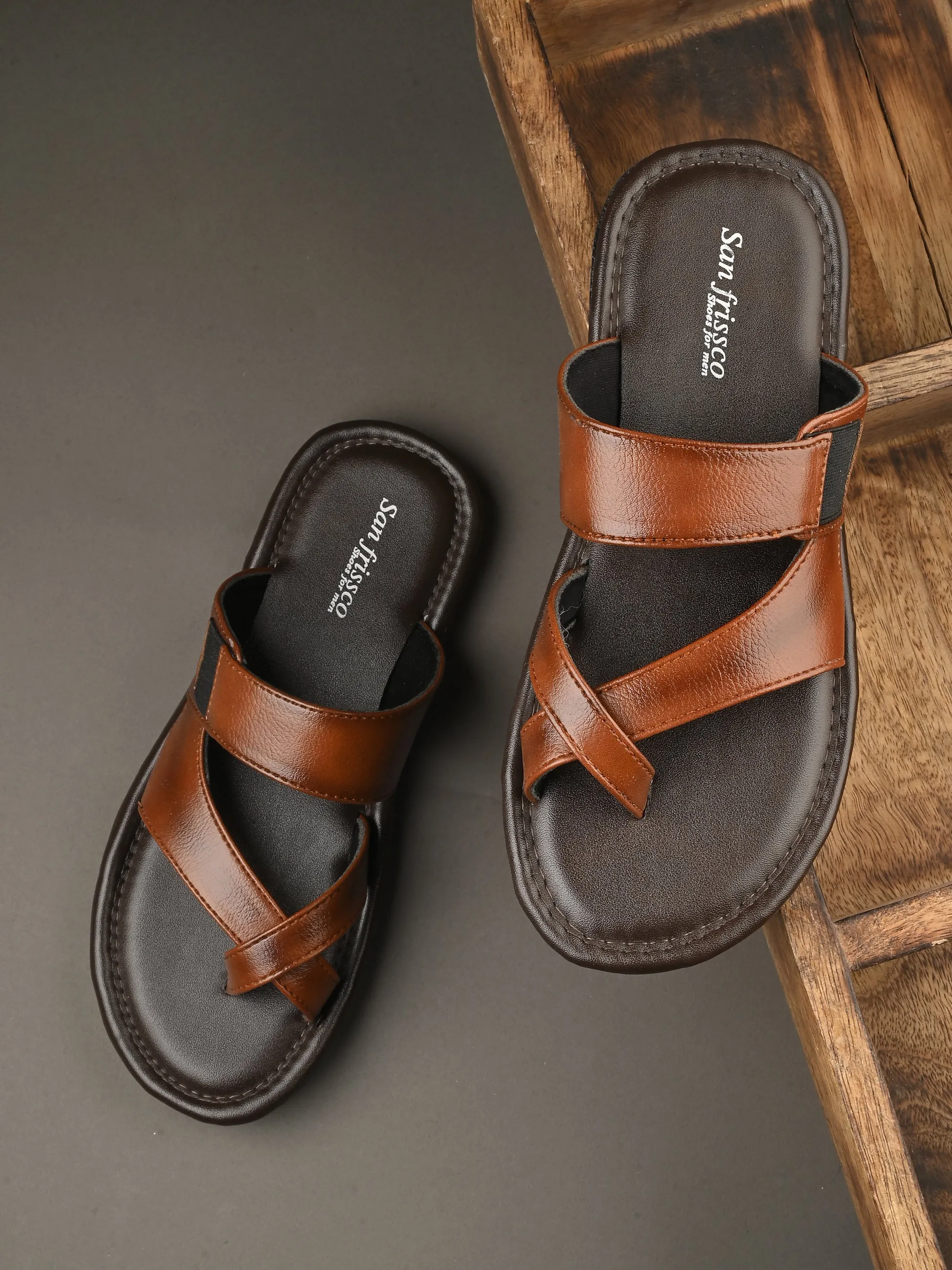 Artisan Tan Comfort Slippers