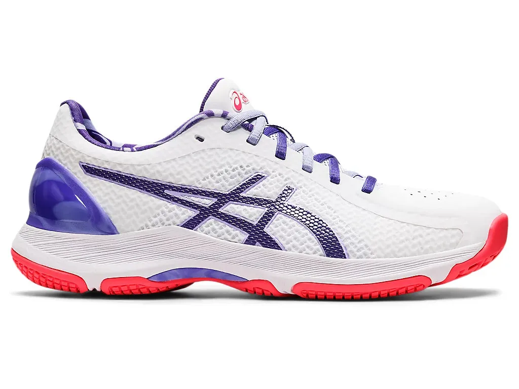 Asics Netburner Super FF Womens White/Gentry Purple