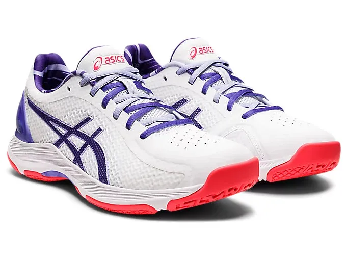 Asics Netburner Super FF Womens White/Gentry Purple