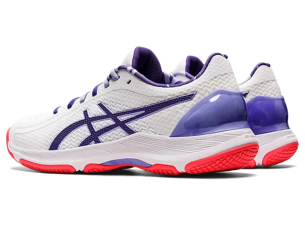 Asics Netburner Super FF Womens White/Gentry Purple