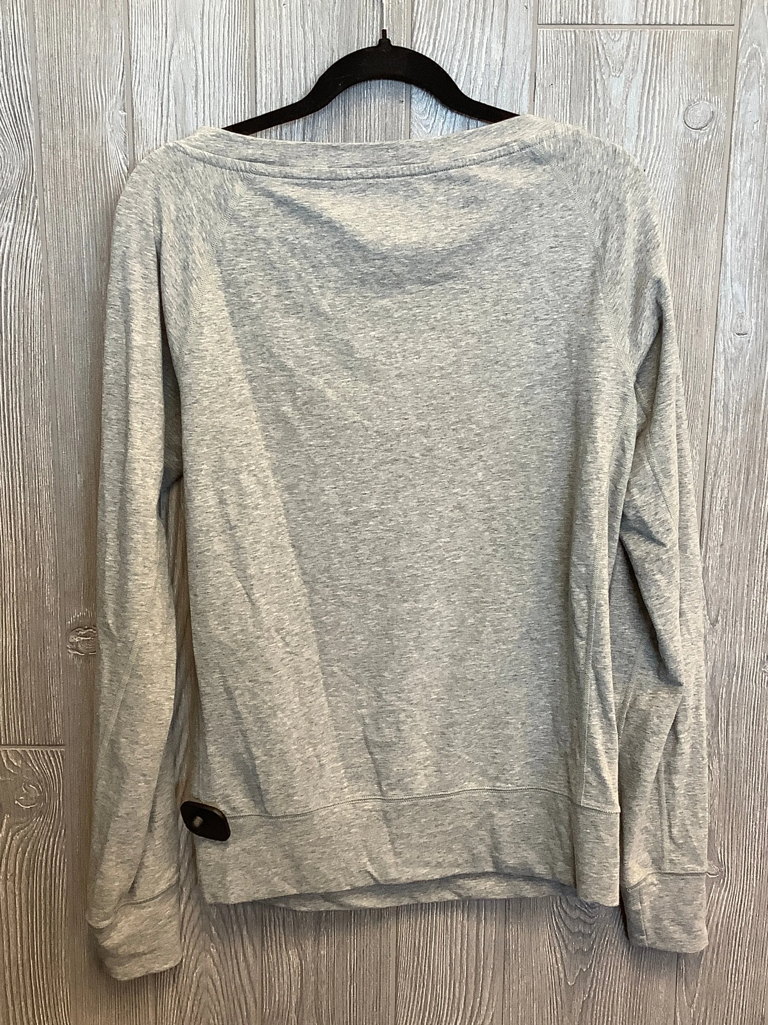 Athletic Top Long Sleeve Crewneck By Nike Apparel  Size: S