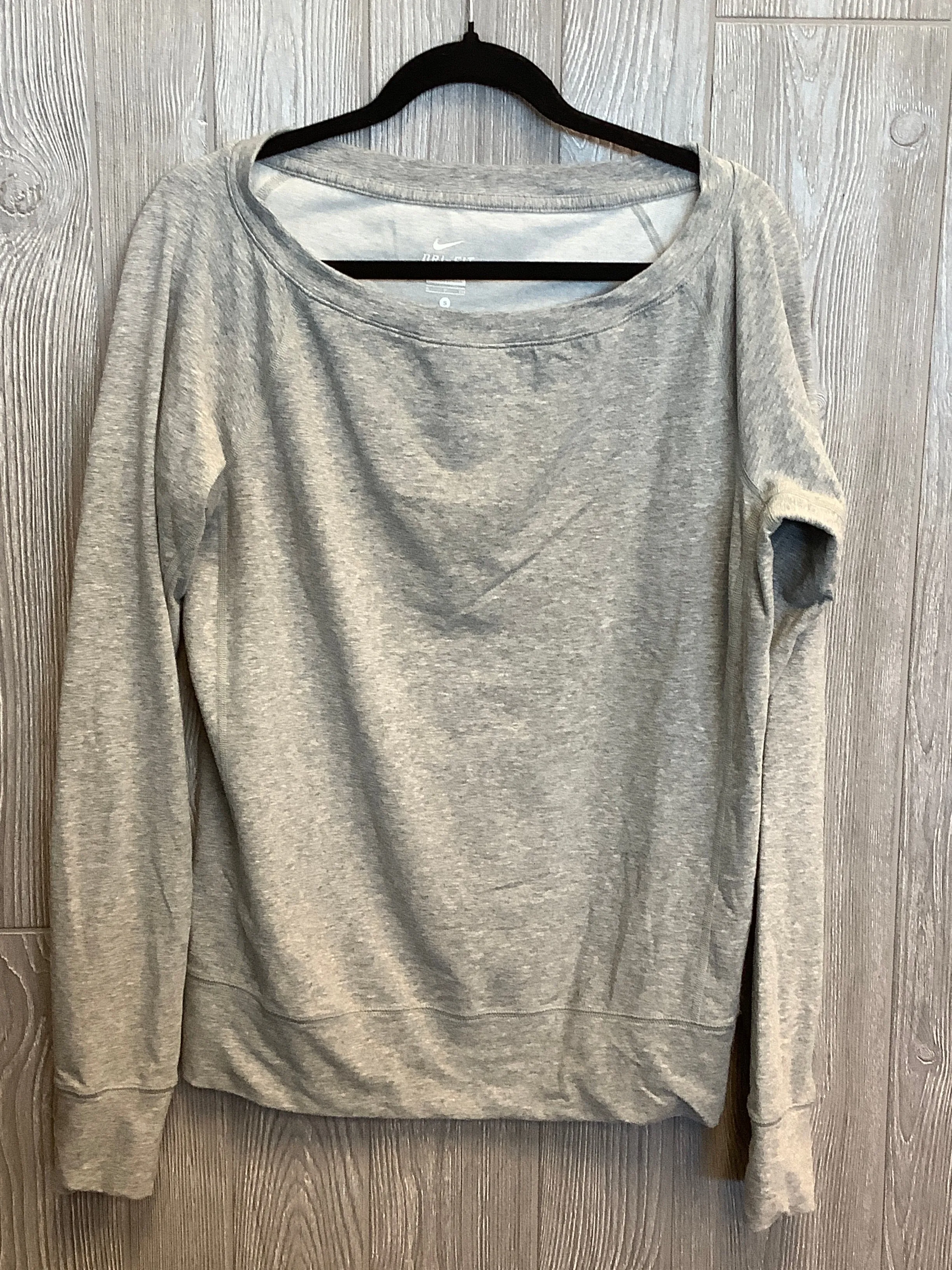 Athletic Top Long Sleeve Crewneck By Nike Apparel  Size: S