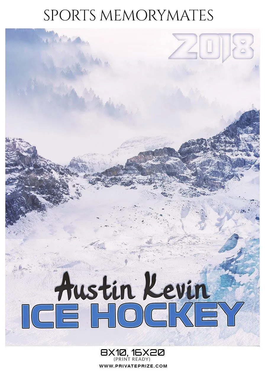 Austin kevin - Ice Hockey Sports Enliven Effects Photography Template