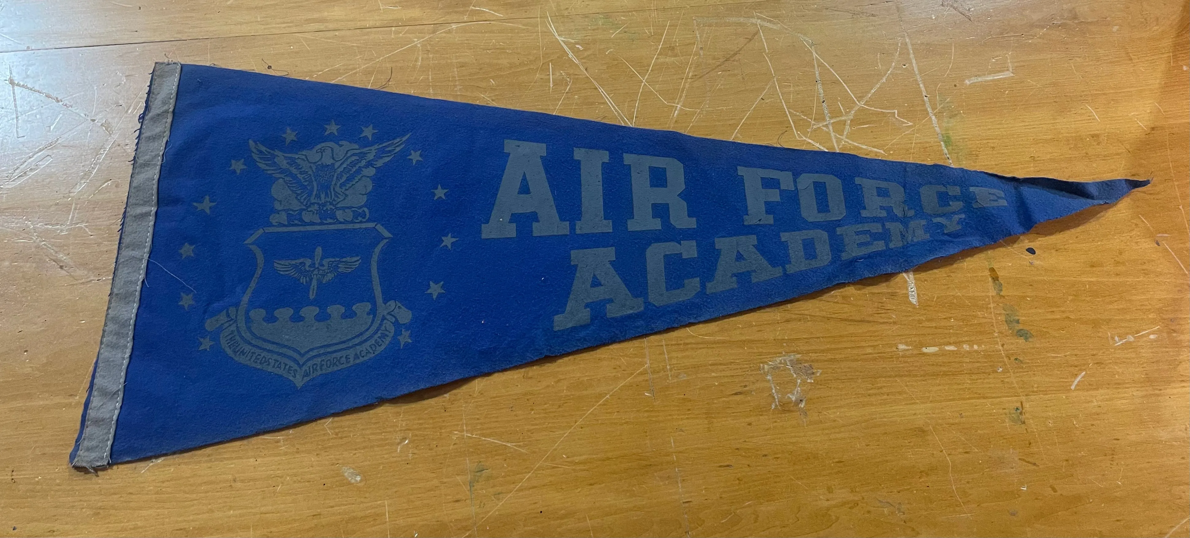 Authentic Vintage Collegiate Pennant