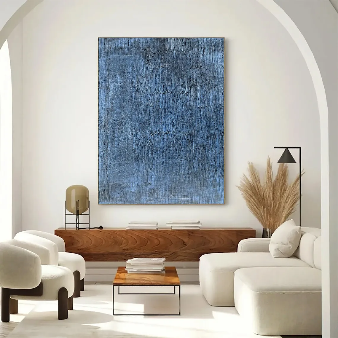 Azure Serenity Canvas