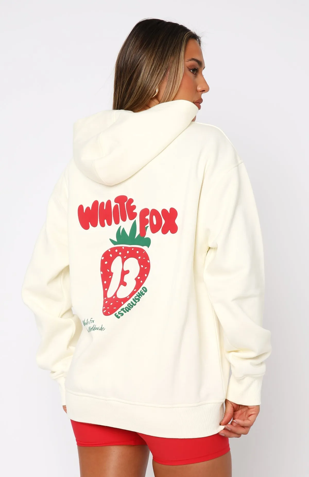 Best Of My Life Oversized Hoodie Cream