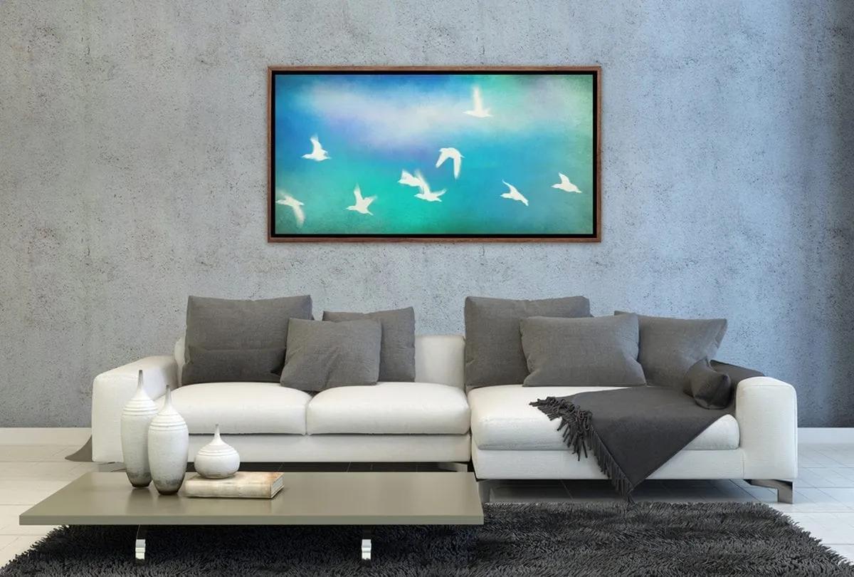 Birds in Flight | Canvas Wall Art Print