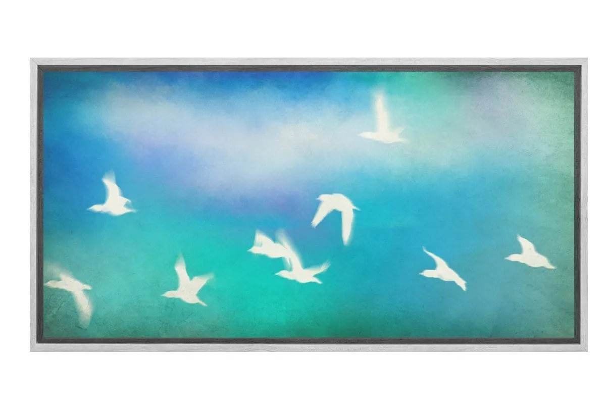 Birds in Flight | Canvas Wall Art Print