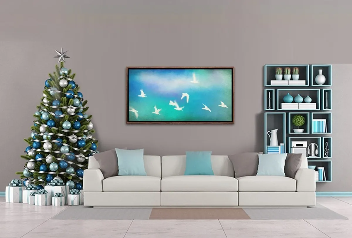 Birds in Flight | Canvas Wall Art Print