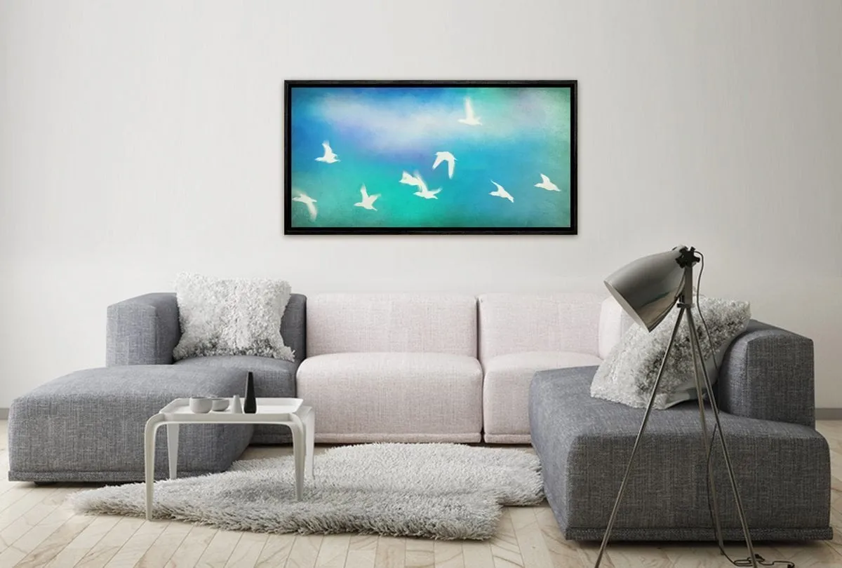 Birds in Flight | Canvas Wall Art Print