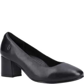 Black Anna Court Shoes