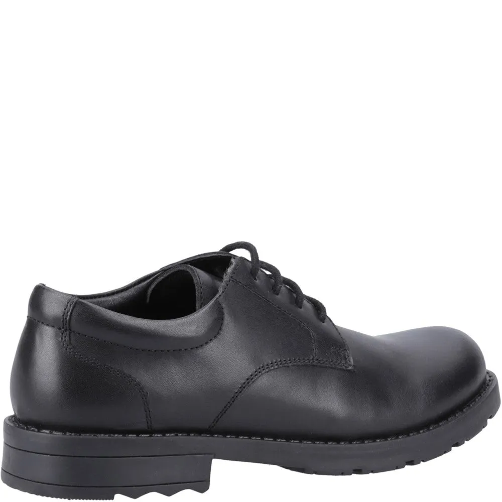 Black Bruno Junior School Shoes