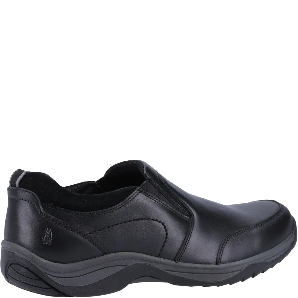 Black Donald Slip On Shoes