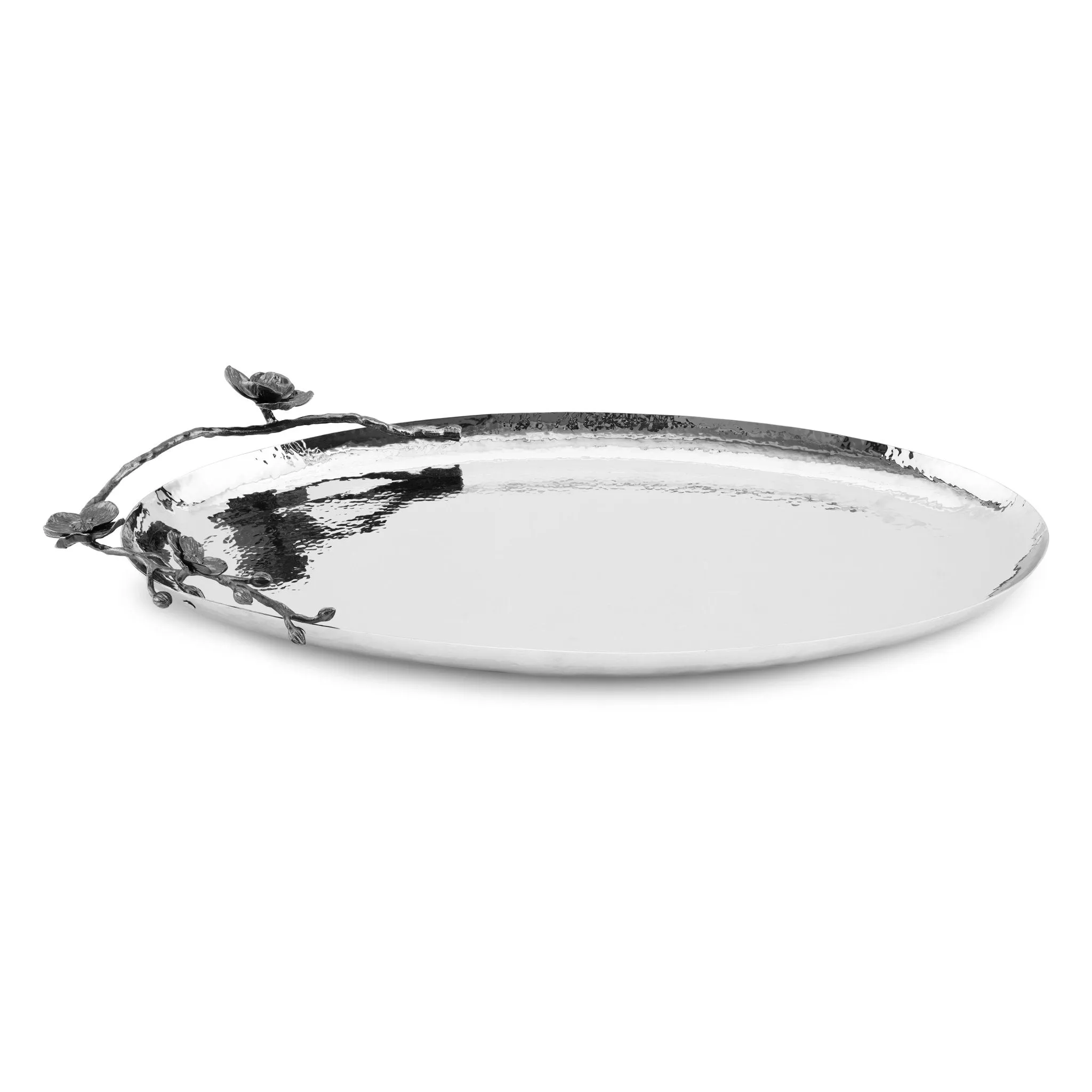 Black Orchid Oval Platter