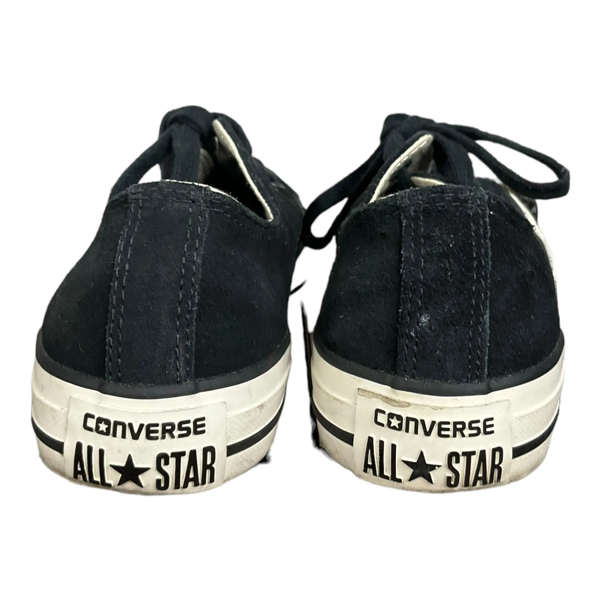 Black Shoes Sneakers Converse, Size 6