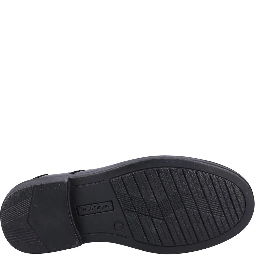 Black Toby Senior School Shoes