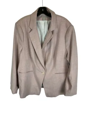 Blazer By H&m In Pink, Size: Xxl