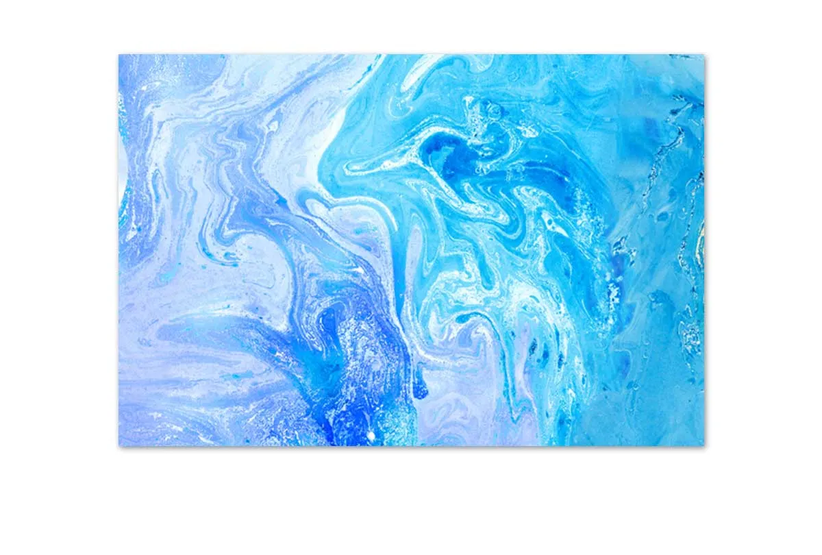 Blue Abstract 3 | Canvas Wall Art Print