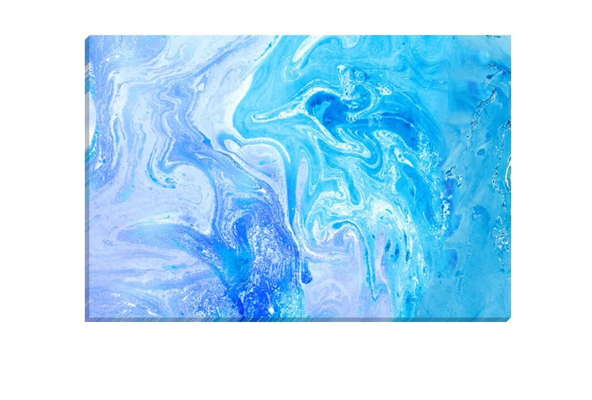 Blue Abstract 3 | Canvas Wall Art Print