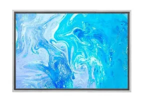 Blue Abstract 3 | Canvas Wall Art Print