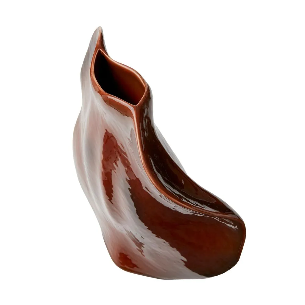 Bordallo Pinheiro Amazonia vase h. 36 cm.