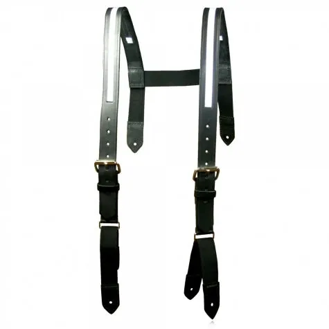 Boston Leather Firefighter’s H-Back Suspenders