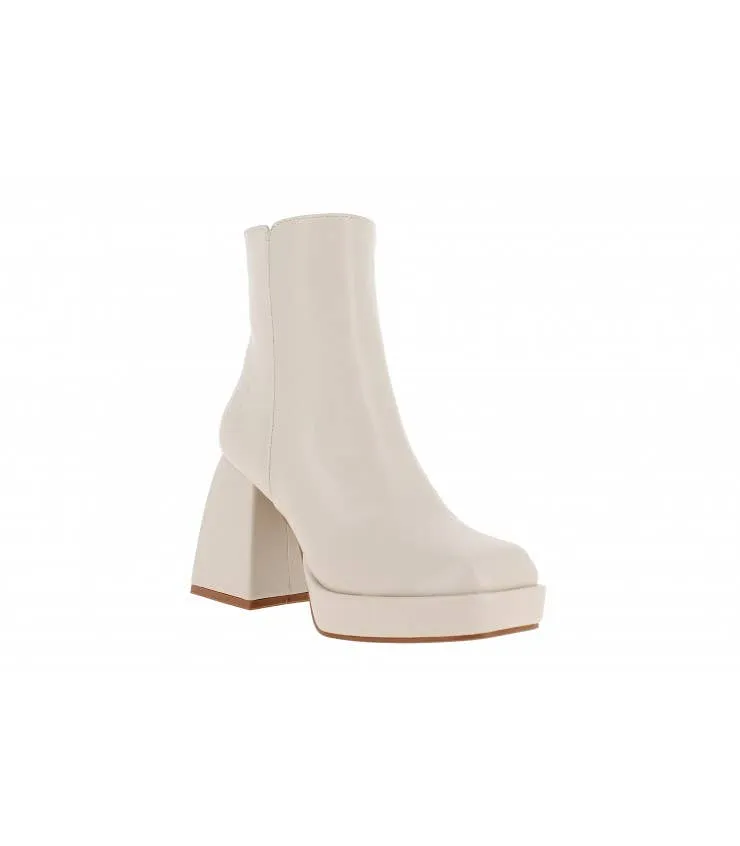 Botines Mujer Blogger DIVA Blanco