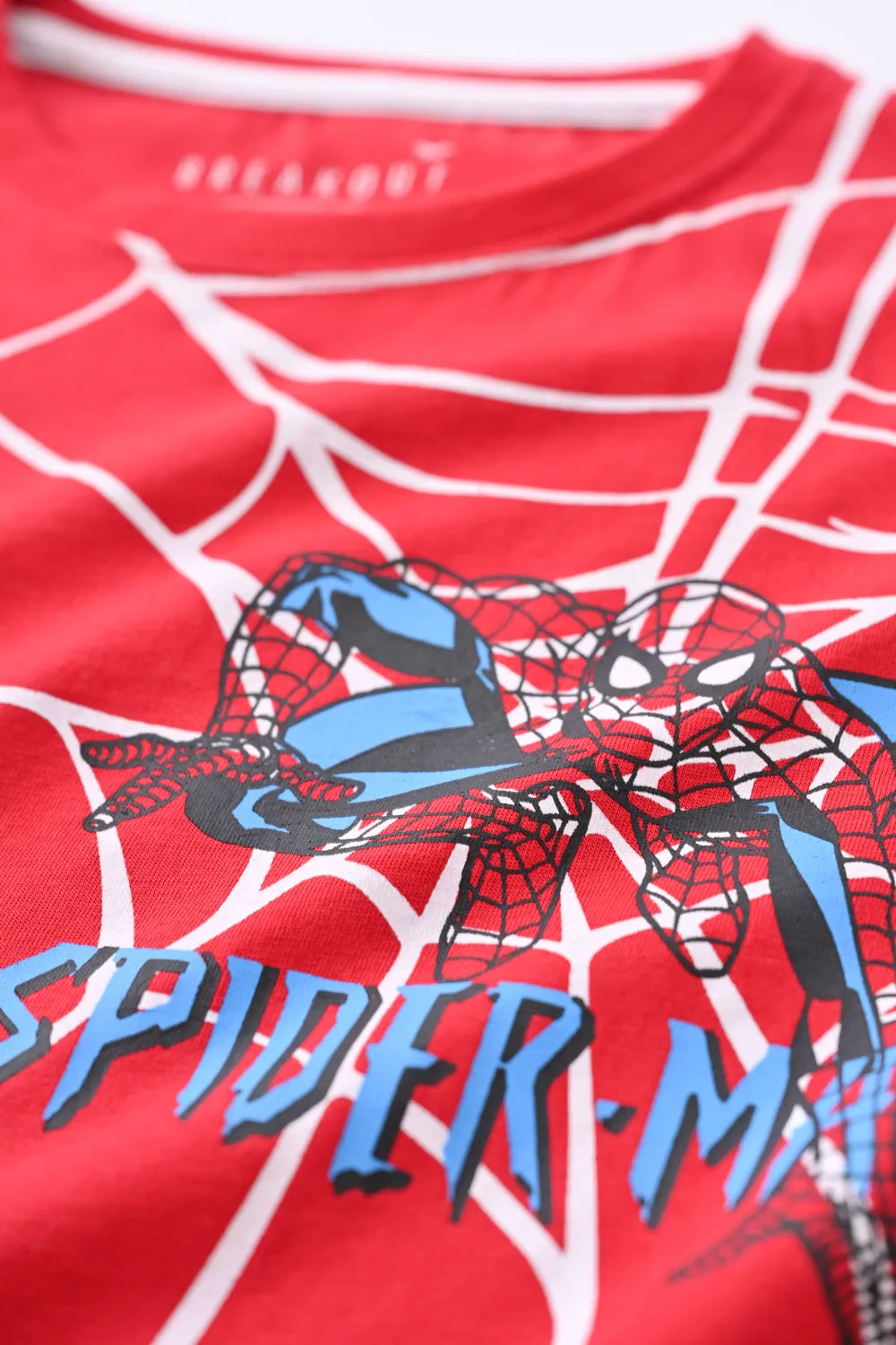 BOYS SPIDER PRINTED TEE