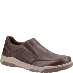 Brown Fletcher Slip-On Shoes