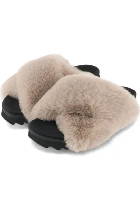 Camel Fur Slippers